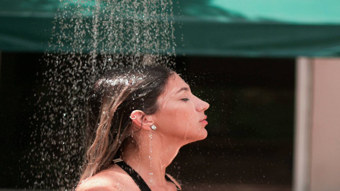 outdoor shower head