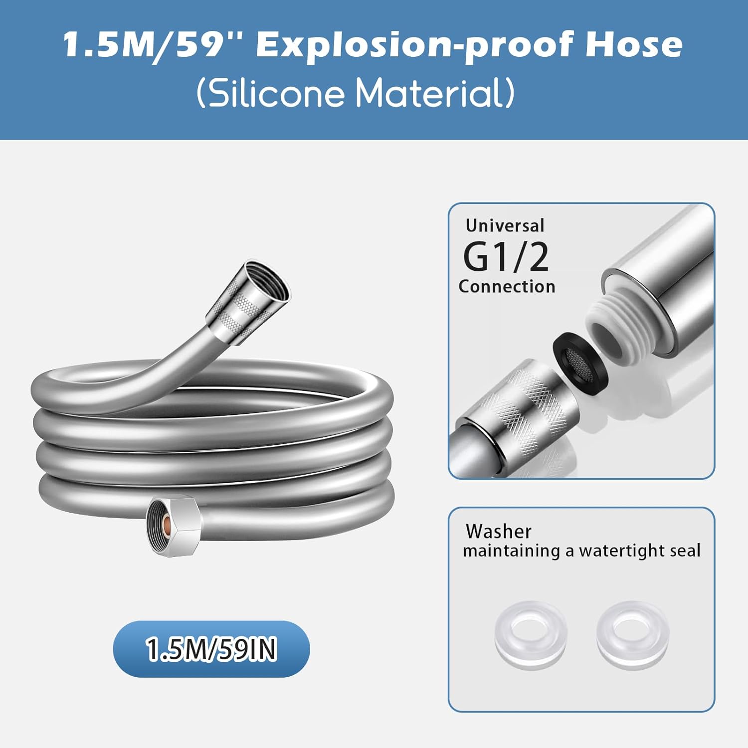 High Pressure Handheld RV Shower Head