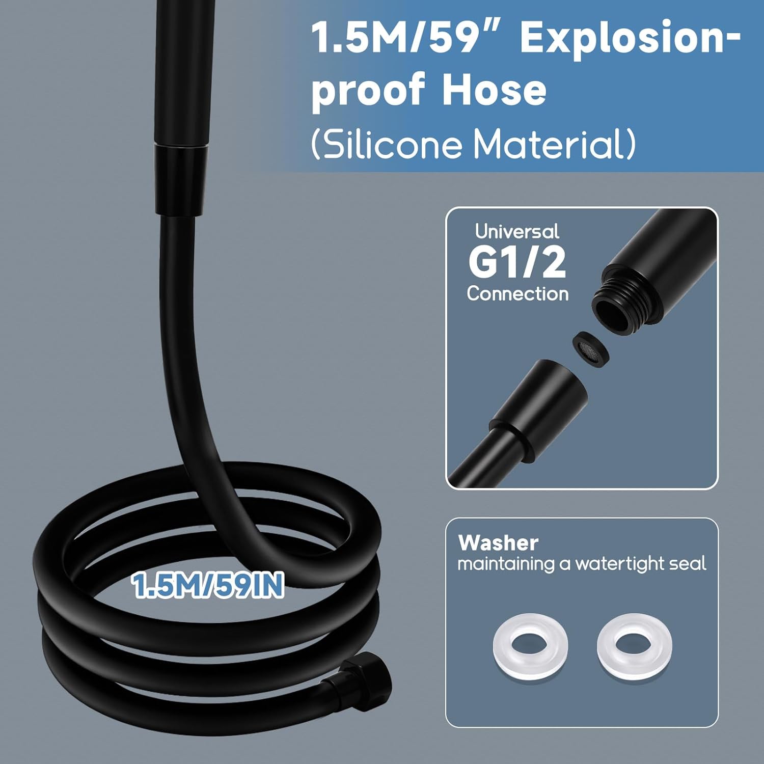 High Pressure Handheld RV Shower Head