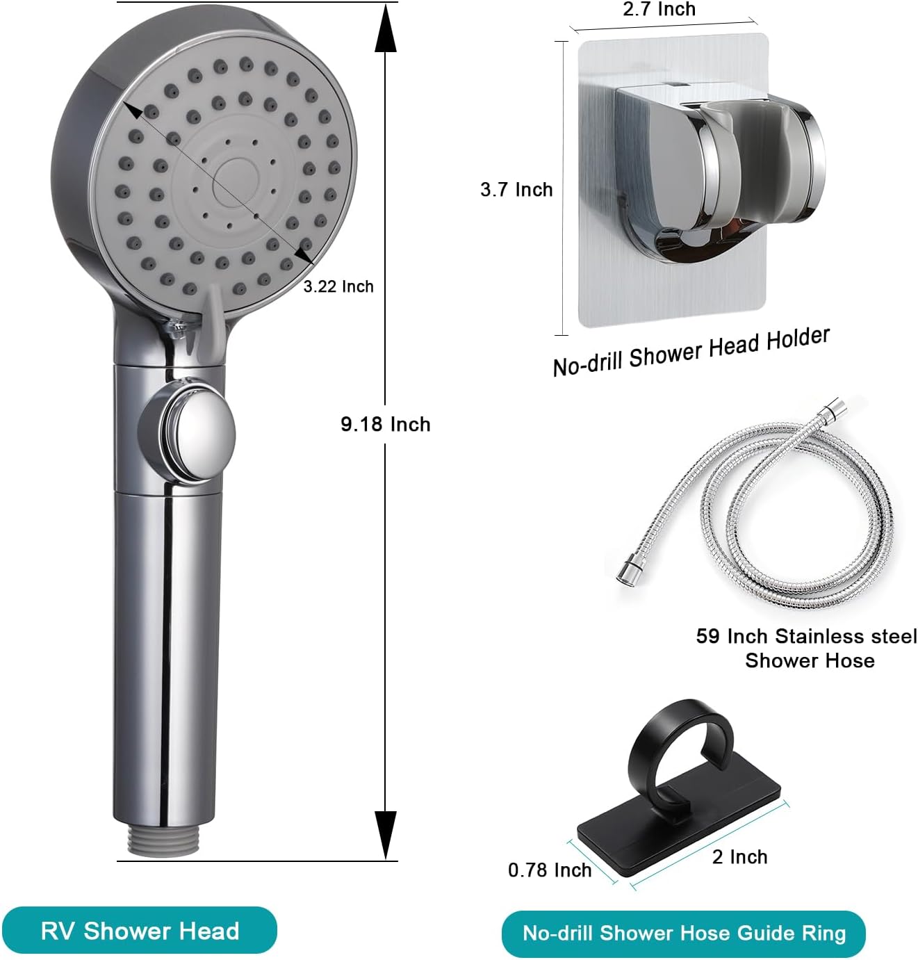 Filtered shower head